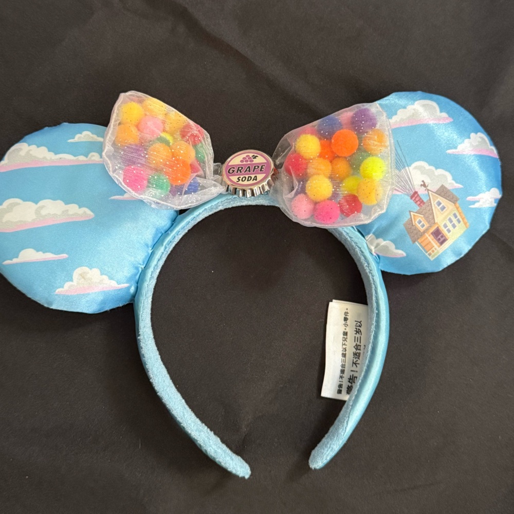Disney Parks Grape Soda Mouse Ears Headband